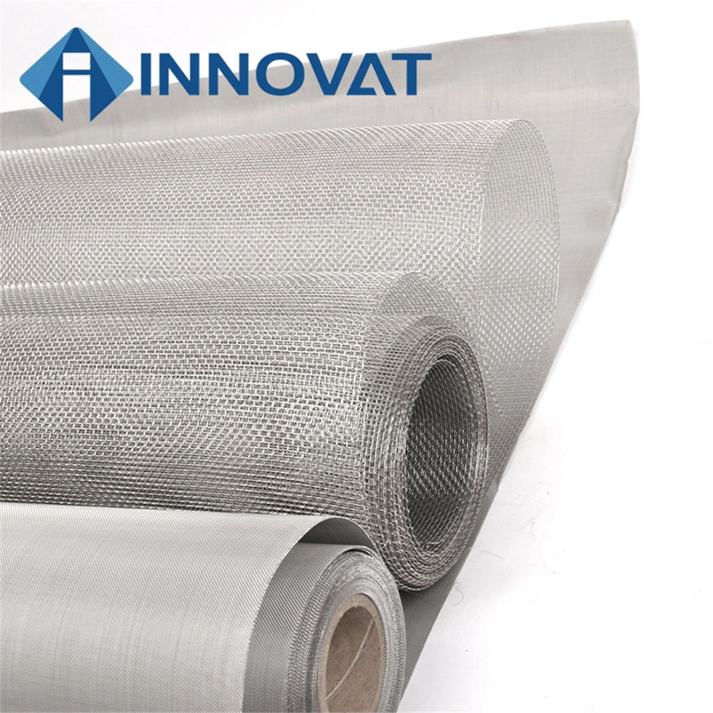 Ultra Thin Stainless Steel Woven Metal Wire Mesh Cloth 325*3500