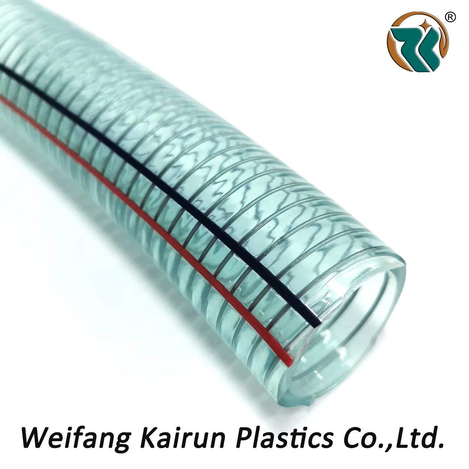 Industry Pump Lines Factory Price High Low Pressure Resistant Transparent PVC Steel Wire Reinforced Soft Hose