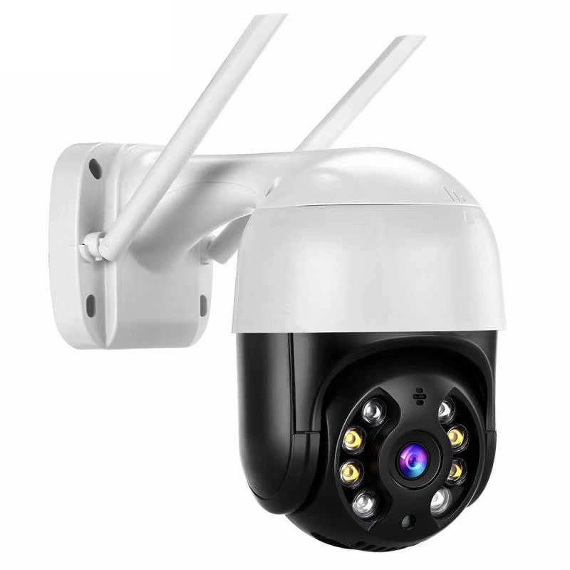 Iposter Cámara de seguridad inalámbrica más vendida Starlight 5MP Icsee Cámara IP inalámbrica exterior Mini cámara IP PTZ