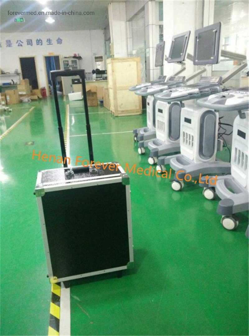 Tragbarer Ultraschallscanner Farbdoppler-Ultraschallscanner Echokardiographie-Maschine