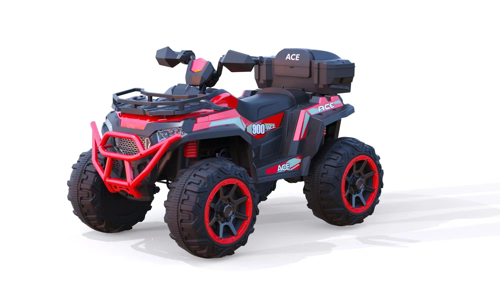 Vehículo eléctrico de cuatro ruedas para niños/Cochecitos de playa/neumáticos a prueba de explosiones/Control remoto/niños y niñas Motocicleta