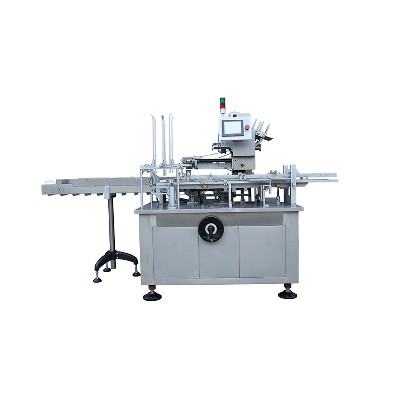 Flow Pack Food Cartoning Machine Small Box Food Packing Machine