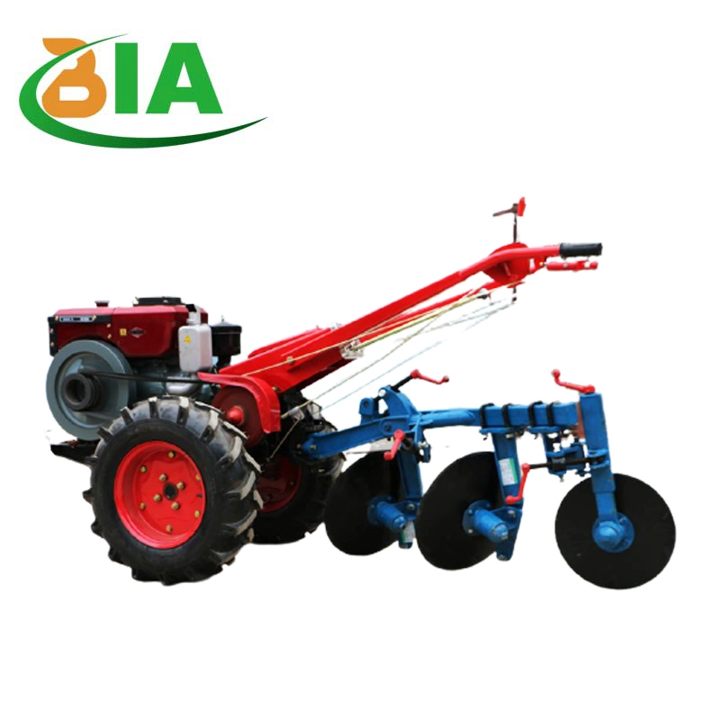 Marcher le tracteur 12HP Mini Tracteur 2 roues motrices pour les produits agricoles pour moteur diesel