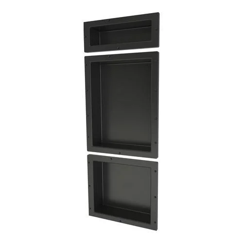 10% off Hot Sale Black Color High End Wall Cabinet Niche Handmade Steel Painting Home Decor Niche