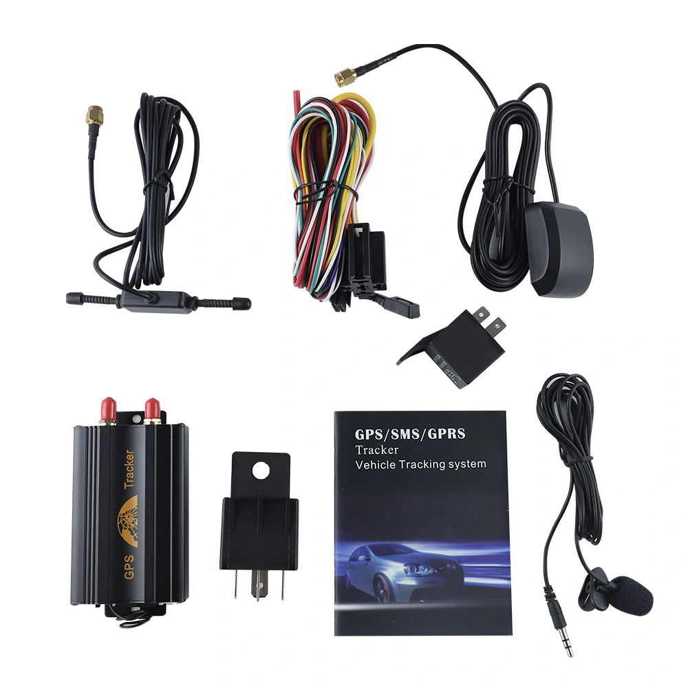 GPS Vehicle System Tk103A with Fuel Cut Relay Free GPRS Tracking Software