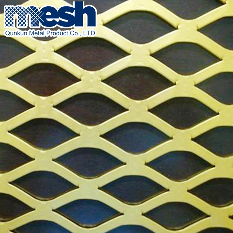 Decorative Wall Covering Expanded Metal Filter Mesh 04mm