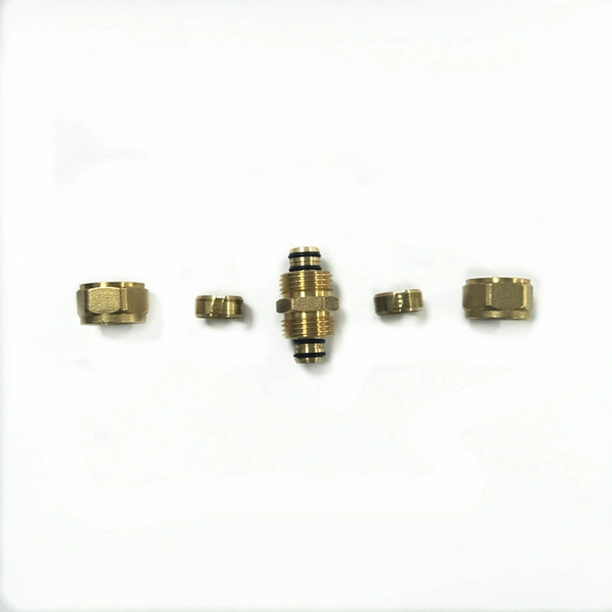 Female Thread Water Meter Brass Pipe Plumbing Fitting (DR7051)