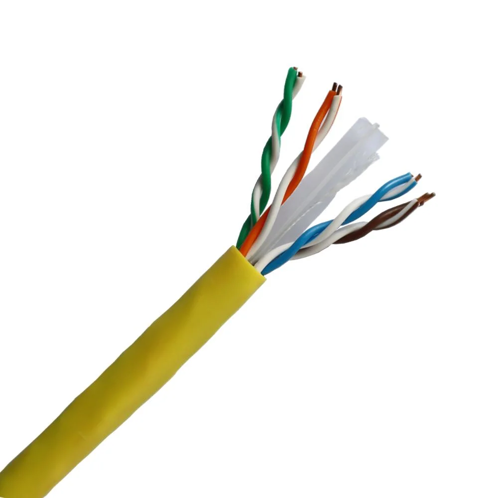 Bajo precio CAT6 cable LAN Cable de red interior Revestimiento de PVC