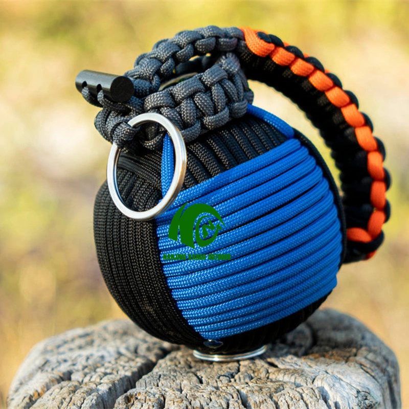 Kango Emergency Survival Keychain Ball Survival Key Ball Kits Tool for Hunting Hiking Camping