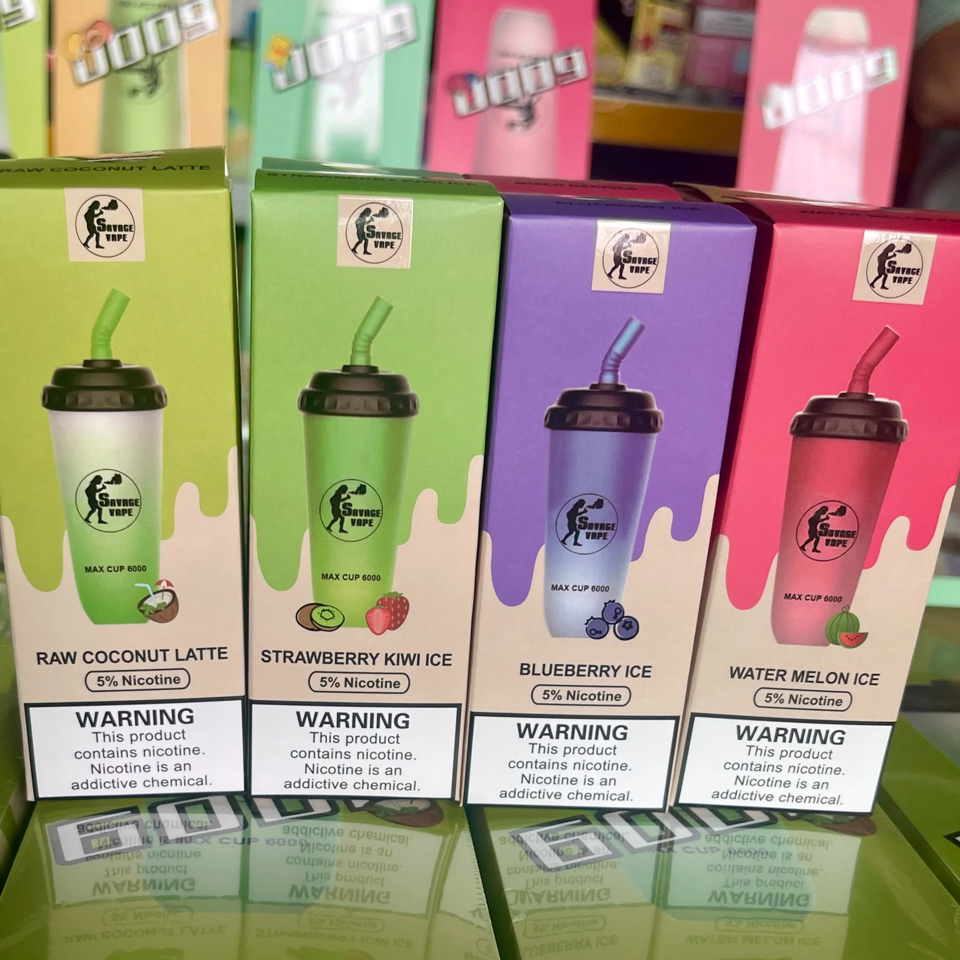 Free Sample Free Shipping Milk Tea Cup Mesh Coil 6000 -10000 Puff Disposable/Chargeable Vape for OEM Order vape Starter Kits Vaporizers