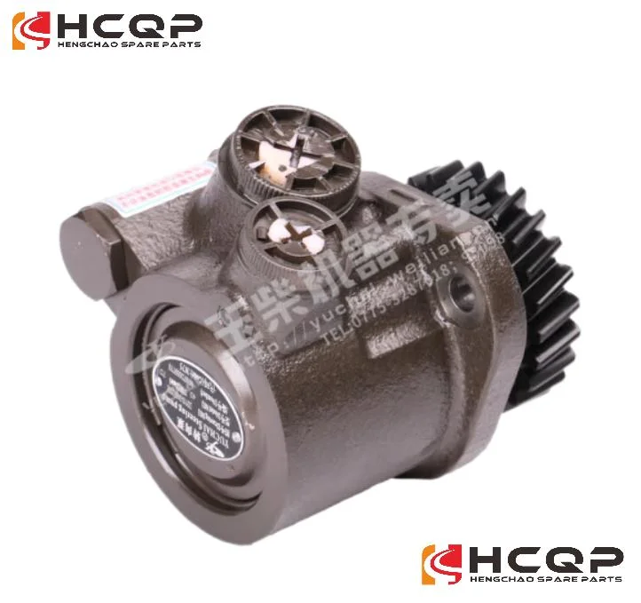 Hcqp Part Diesel Engine Spare Parts Yuchai D0110, D0710, L33L2, A62L1, B7726 Steering Pump Yuchai B7726-3407100A