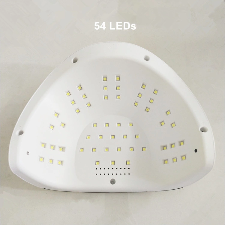 Luz LED inalámbrica recargable de 2 en 1 de gran potencia sin cable Lámpara de dos manos de sol UV de la Cura lámpara de la uña Salón