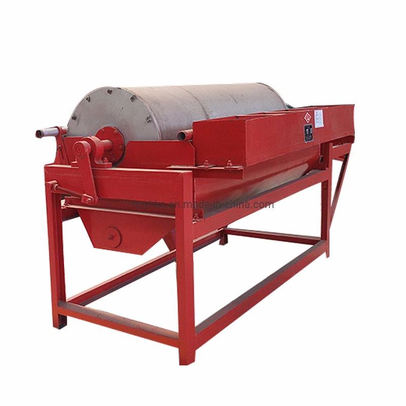 Gold Mining Equipment of Iron Drum Magnetic Separator for Iron Minerals Separation