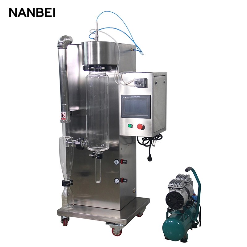 Lab Mini Pharmaceutical Food Vegetable Milk Egg Powder Spray Dryer for Inorganic Solutions