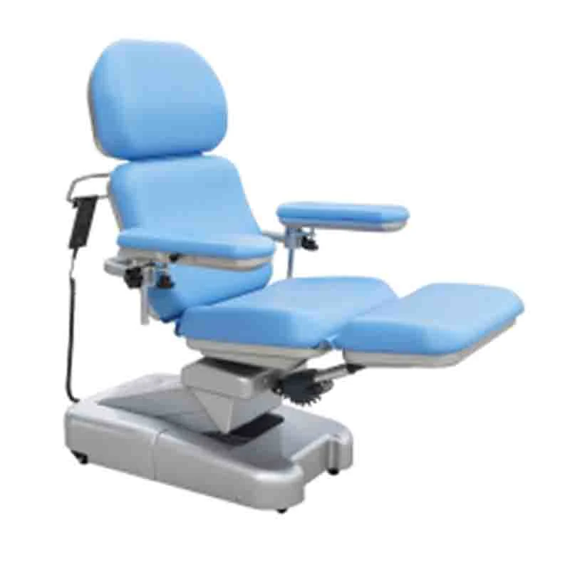 Optional Color Electric Adjusted Blood Dialysis Donation Chair with Manual Adjusted Armrest