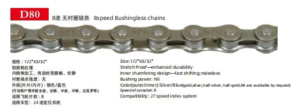 Affordable Complete Bicycle Chain with Packing Accessories