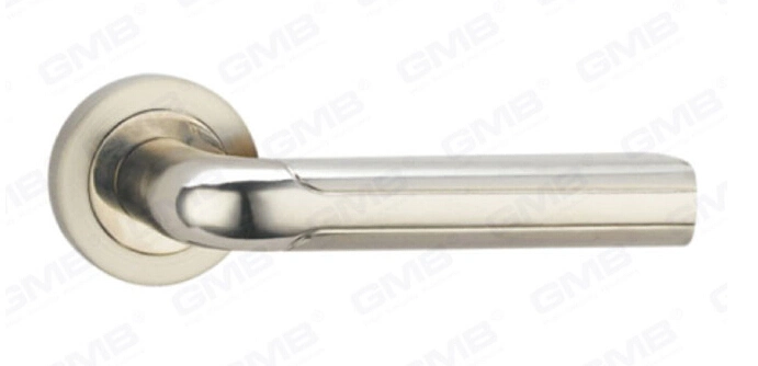 Mortise Door Lock/Zamak/Zinc Alloy/Aluminum Door Handle with Round Rosette (Z01070)