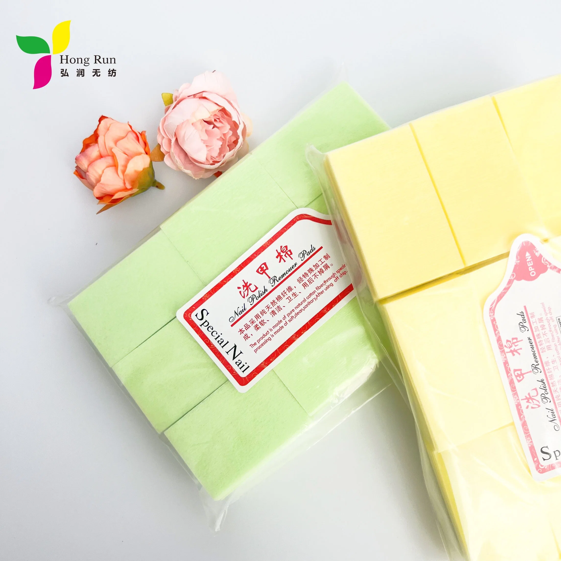 Disposable Cleaning Tissue for Nails Customized Mini Portable Nail Wiping Paper