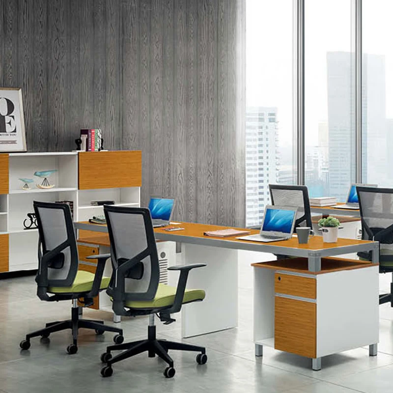 Professional Factory Workstation Desk Office Furniture Shape C