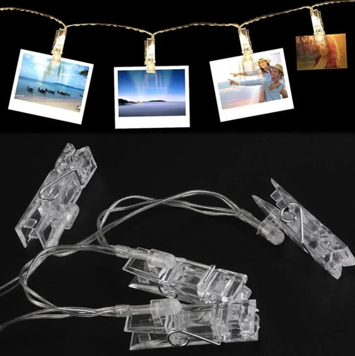 LED Creative Photo Clamping Lighting Strip