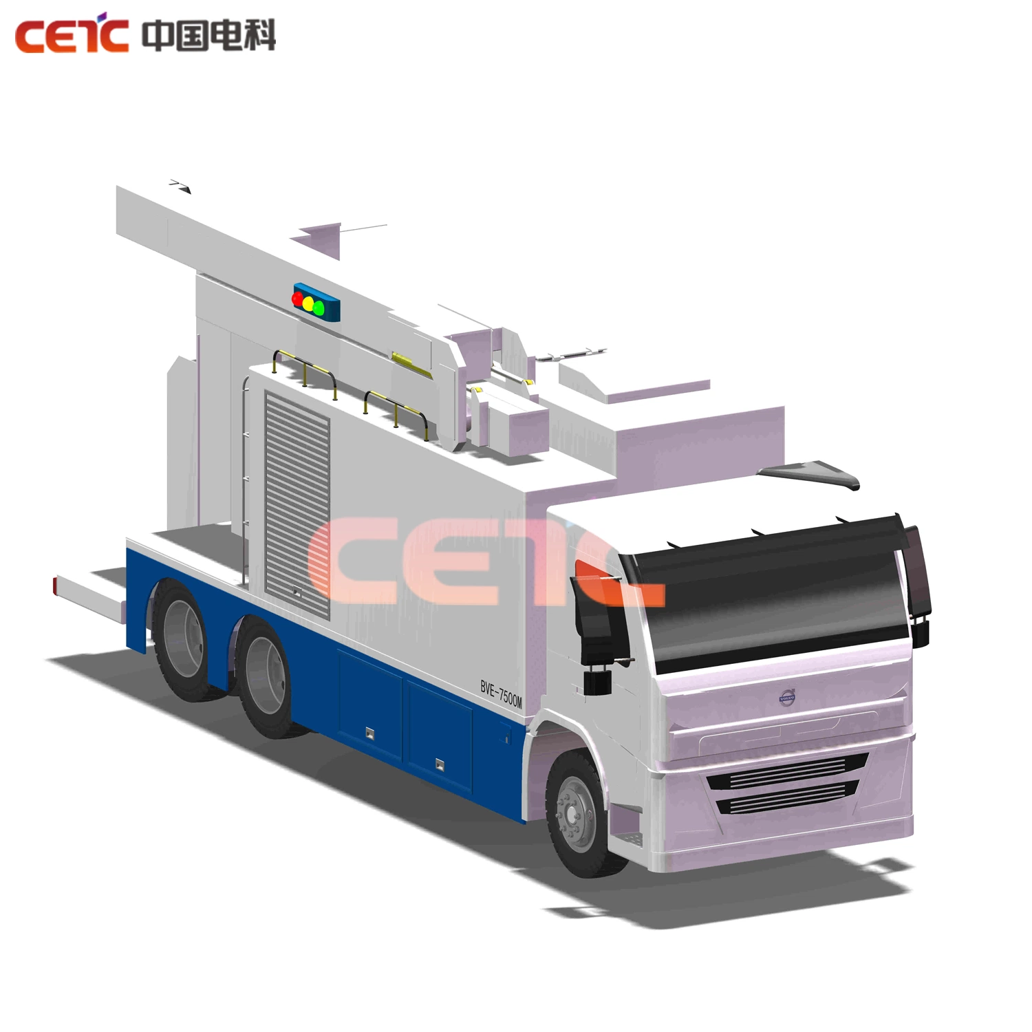 Röntgengerät Container Cargo und Fahrzeug Röntgeninspektionssystem - Mobil