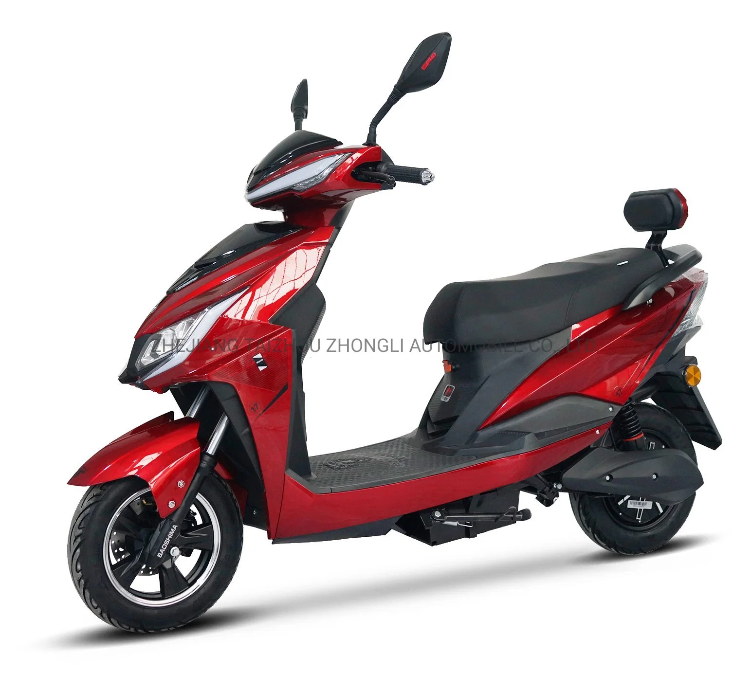 Scooter de movilidad eléctrica potente de larga distancia de 1200W caliente vender motocicleta eléctrica Zl-3