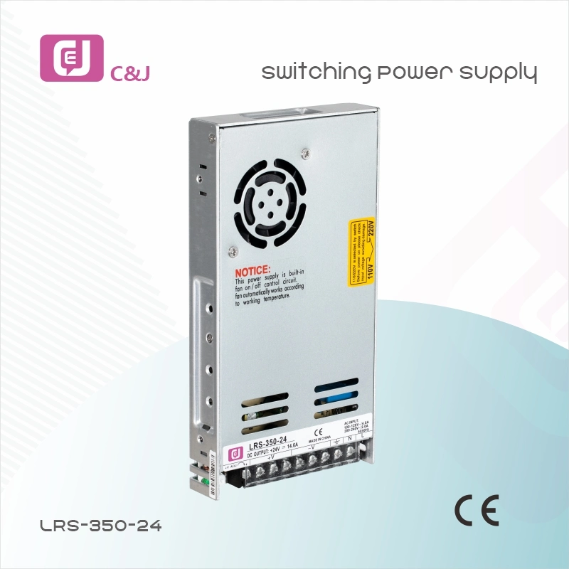 Lrs-350-24 AC to DC 350W 24V High Efficiency Industrial Switching Power Supply