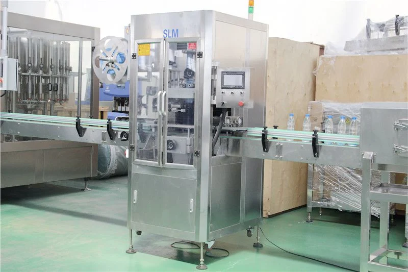 Automatic Pet Bottle Sleeving Labeling Labeller