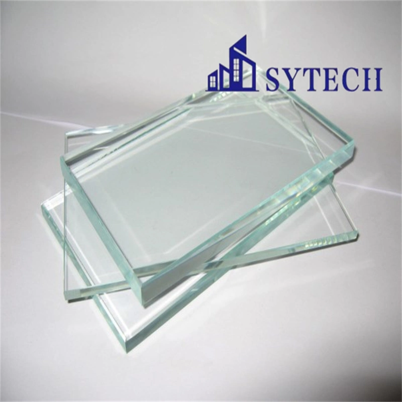 Custom 10 mm Tempered Glass Transparent Ultra Clear Building Industrial Toughened Glass