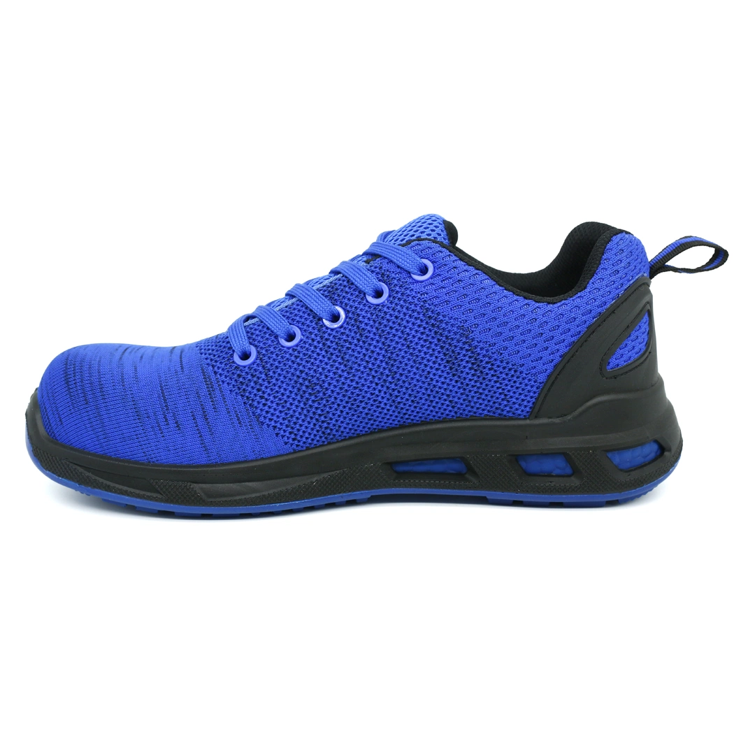 Flyknit Stoff Obere Stahl Zehenschutz Herren Sport Sicherheitsschuhe