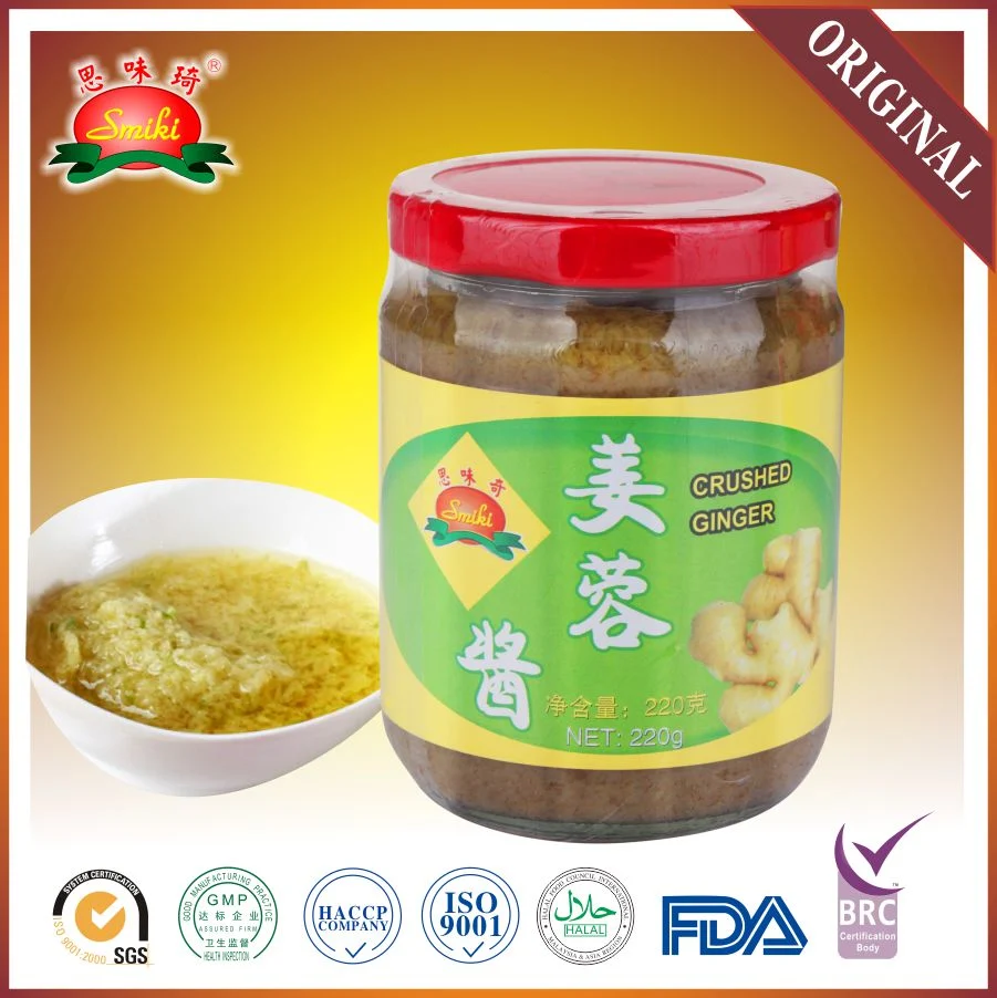 220g Yummy Minced Ginger with Good Quality for Sale