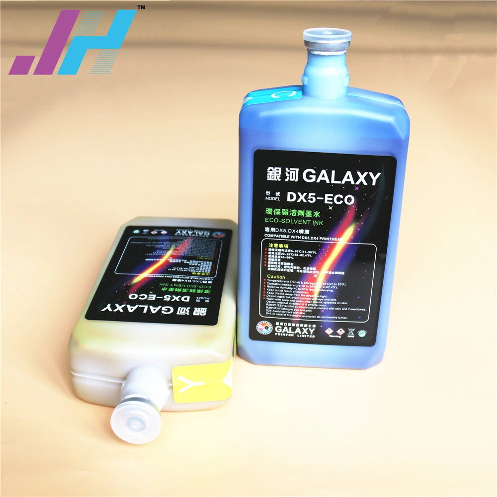 Eco Solvent Galaxy Large Format Printer Ink for Mimaki/Rolad/Mutoh/Epson