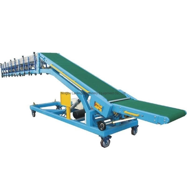 High quality/High cost performance  Load Unload Loader Unloader Mobile Belt Conveyor Belt Conveyor for Truck Loading Unloading Conveyor