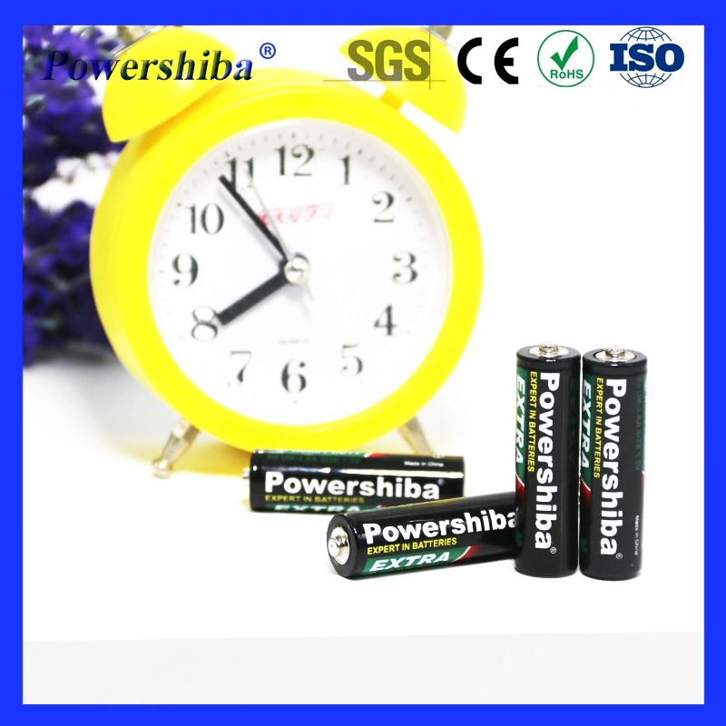 Powerful 1.5V Carbon Zinc Primary Dry Cell Battery Size AA Battery
