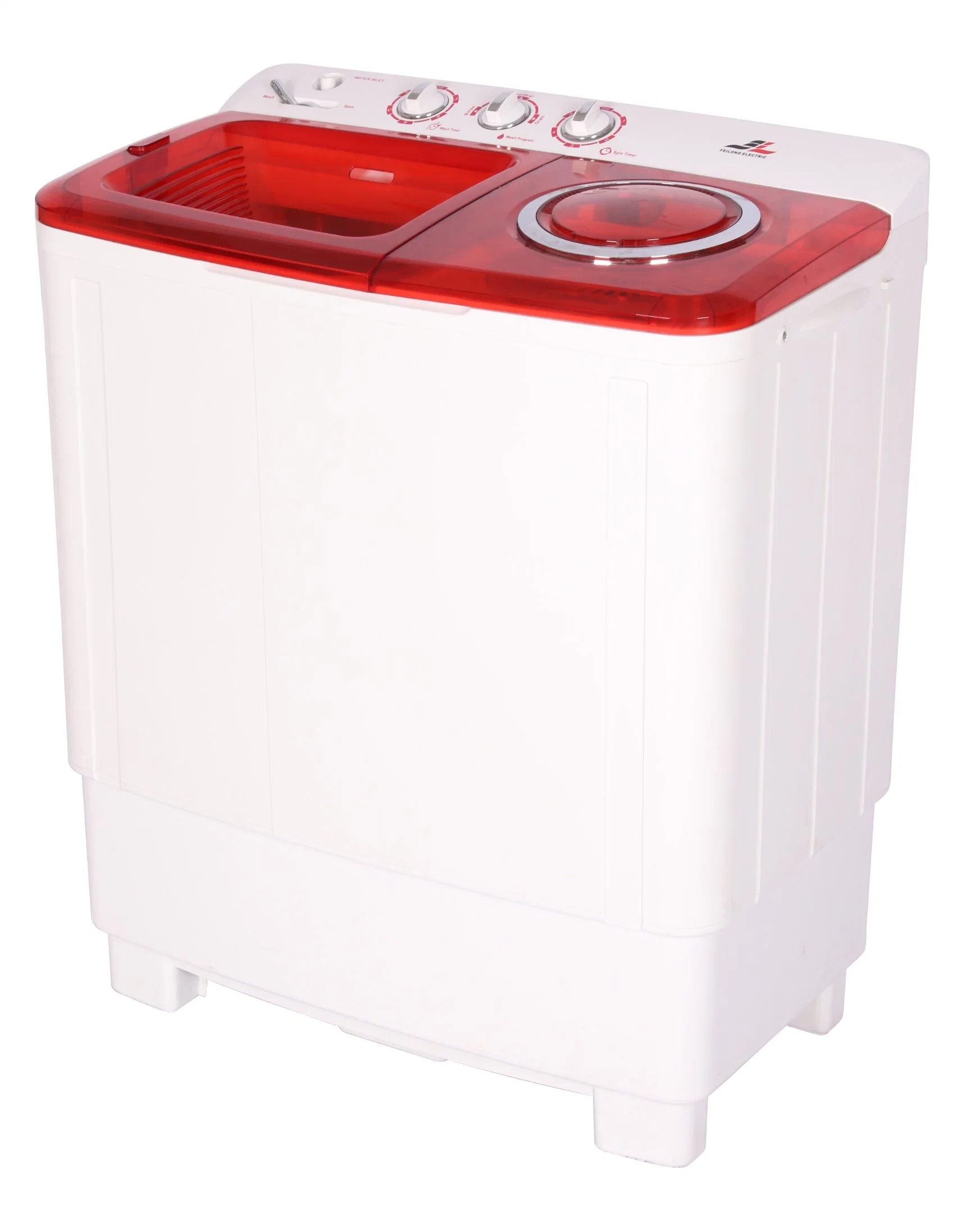 7.5kg SK Feilong Home Use Twin Tub Laundry Cleaning Top Loading Mini Washer Semi Automatic Washing Machine