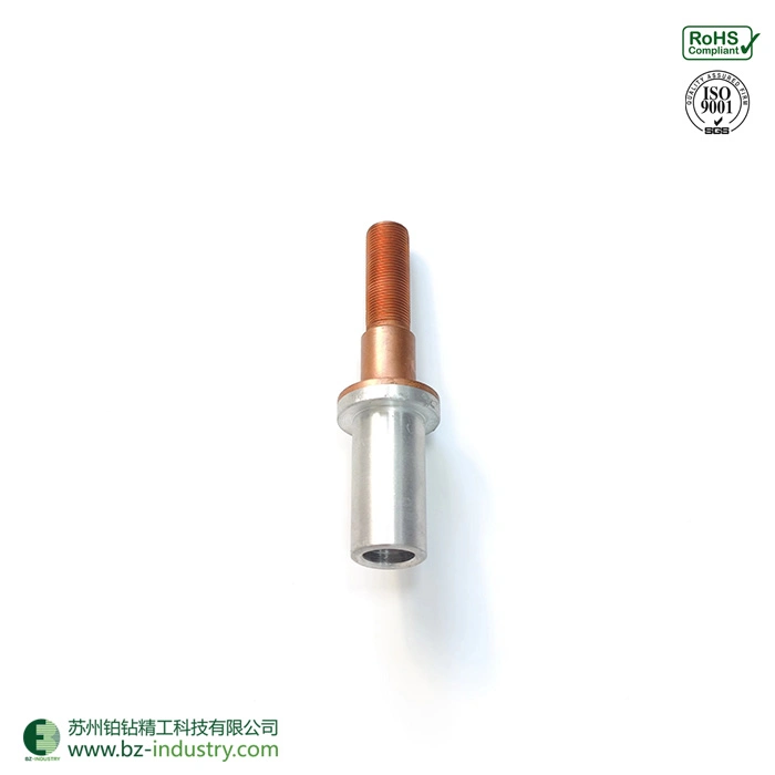 Presion Electrical Lug with Copper and Aluminum Part Alloy Friction Welding