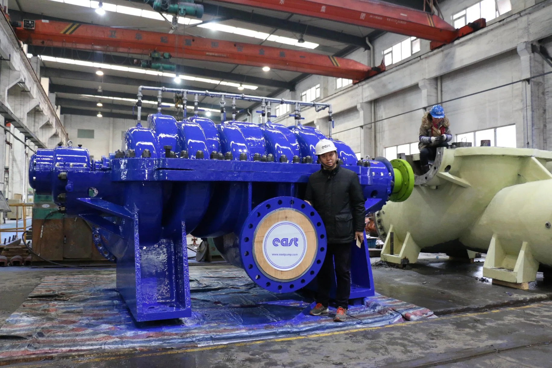 Electrical Centrifugal Double Suction Mulistagewater Pump with Ce Certificate