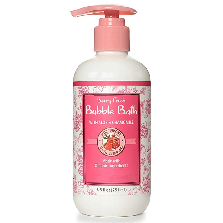 Factory Wholesale Natural Organic Ingredients Baby Bubble Bath