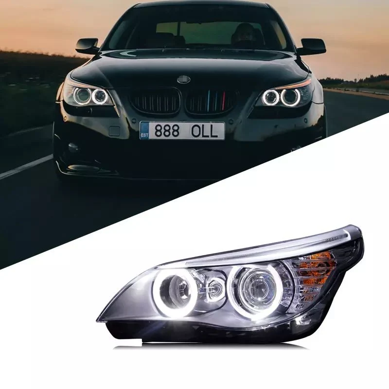 Auto Lighting Assembly for BMW 5 Series E60 Headlight Car 2003-2011 Used Original Car Headlamp