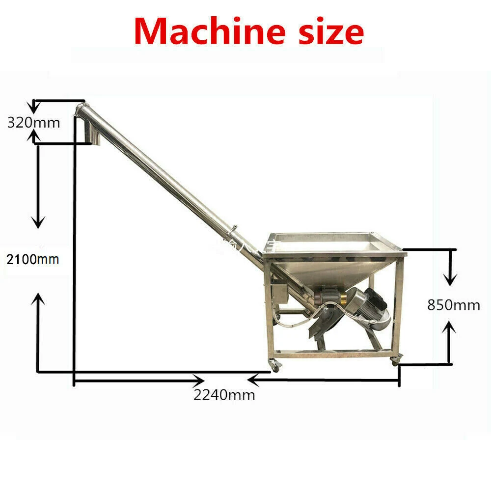 Ds-3 Automatic Powder Screw Auger Conveyor Feeder with Hopper