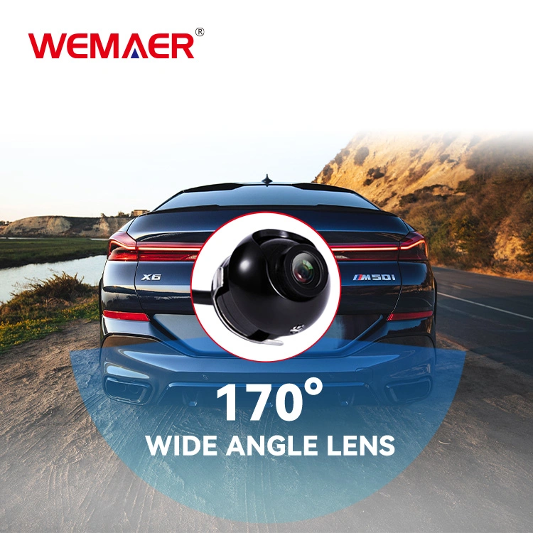 Wemaer Back Up Rückansicht Auto Kamera Parkplatz Guidline Universal Rückansicht Reverse Car Camera für Audi Mercedes Toyota