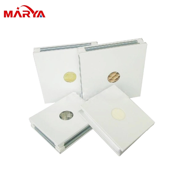 Bajo Precio garantizado calidad Manual aluminio Honeycomb Panel Sandwich pared Para salas limpias