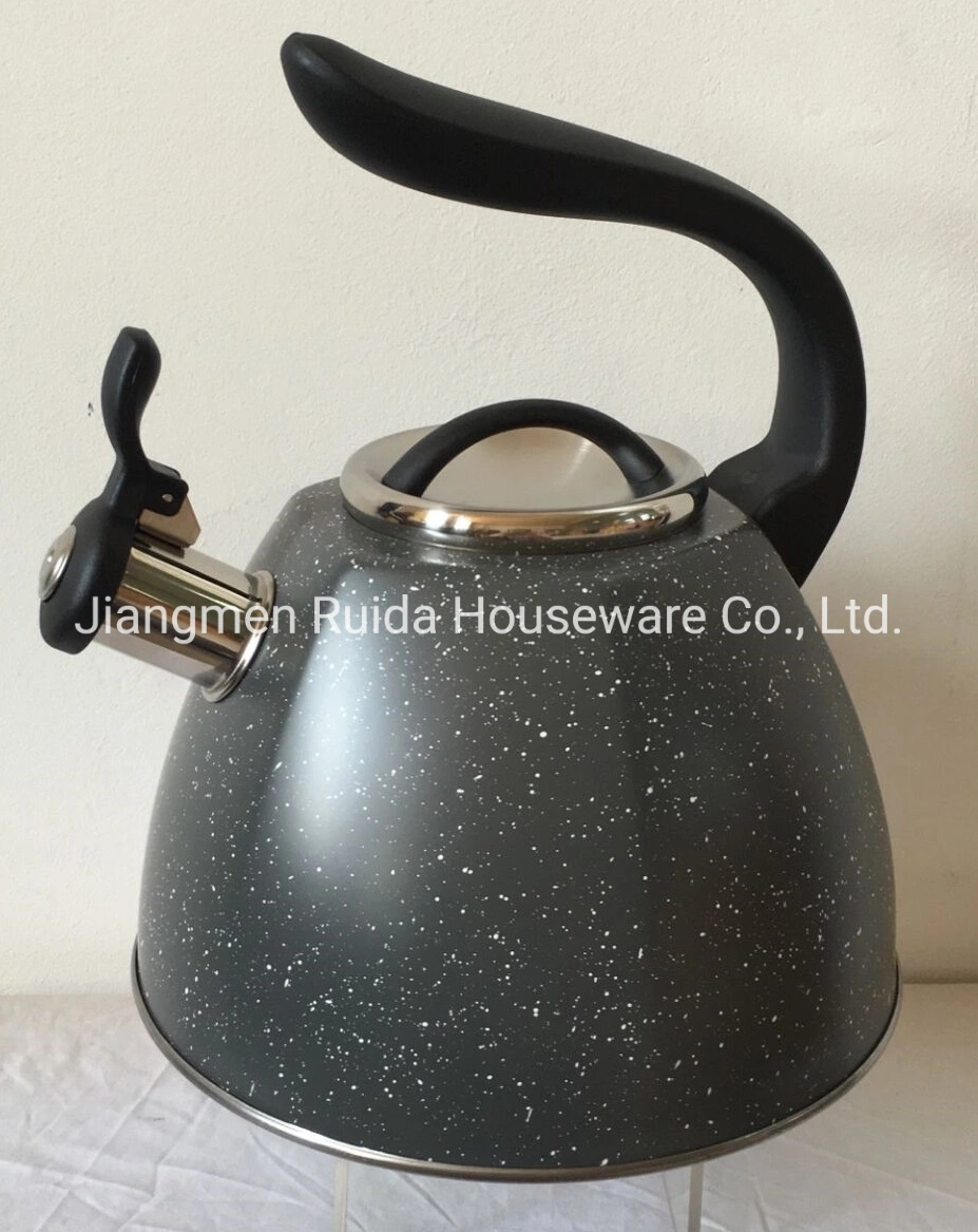 Kitchenware 3.0L Stainless Steel Whistling Kettle in Color Painting