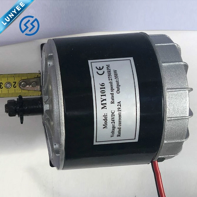 My1016 DC36V 350W Brush Motor for Electric Bicycle Scooter Mini Bike