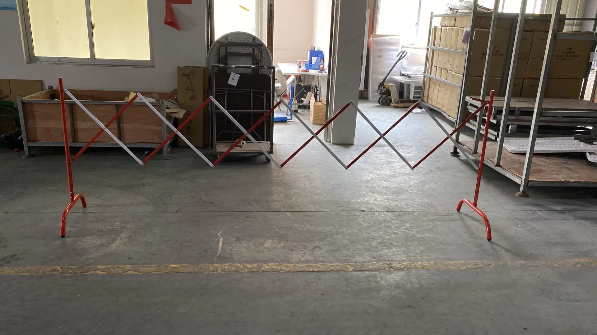 Temporary Metal Folding Worker Protective Safety Fence Barrier Colours