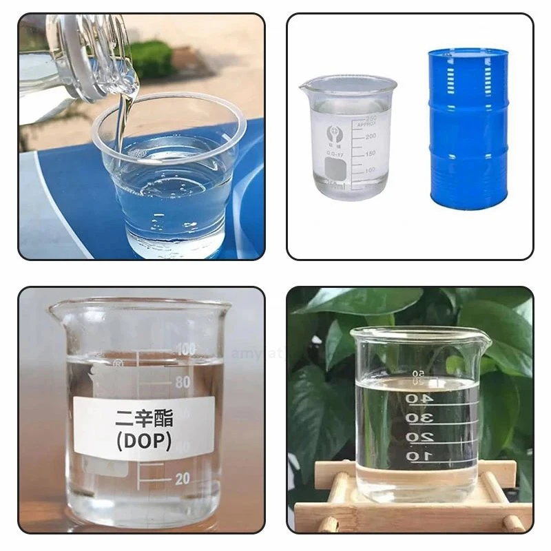 إمداد عالي الأمن 99.5% Dop Dioctyl Phthalate CAS No. 117-81-7 يستخدم للبلاستيك من مادة PVC المطاطية