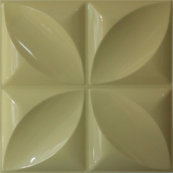 Laser Design 3D Wall Cladding Panels / Customized Shape 3D Wall Panel