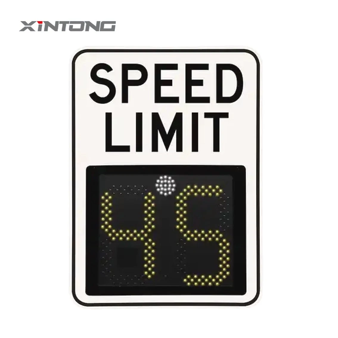 Good Price 20-100m Customized Xintong 60mm Reflective Material Caution Board Triangle Traffic Sign