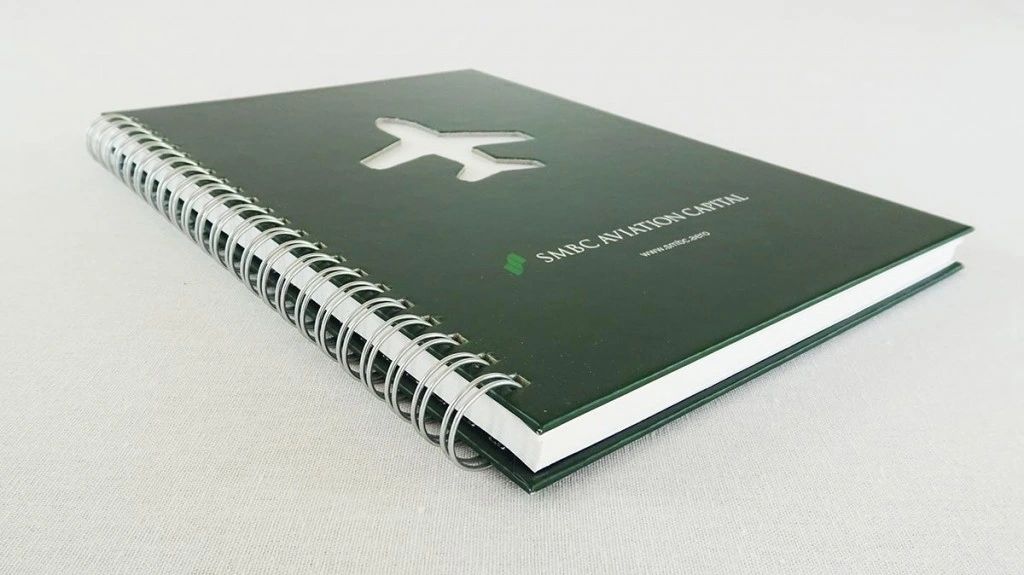 Creative Custom A5 Glossy Hardcover Spiral Notebook Printing Yo Notebook