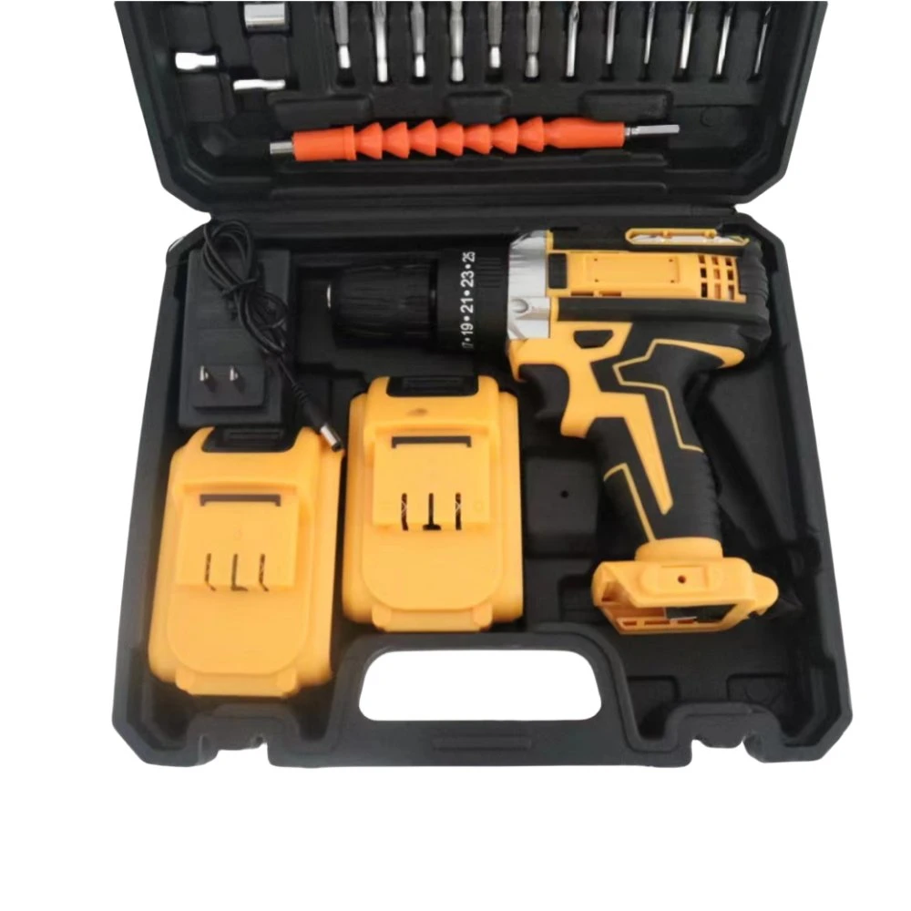 21V portátil Lion batería máquina industrial recargable litio taladro inalámbrico